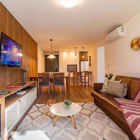 Rosa Apartamento Bav 101 Gramado Exterior foto
