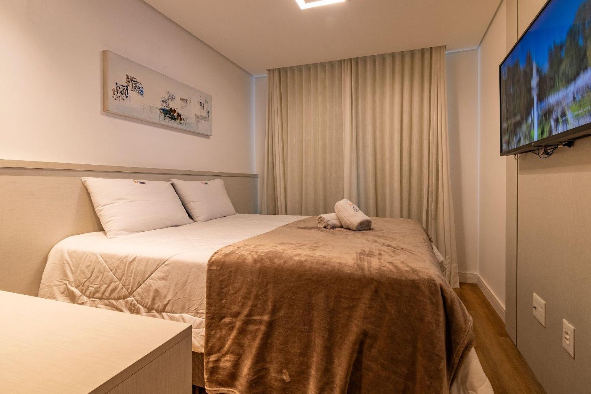 Rosa Apartamento Bav 101 Gramado Exterior foto